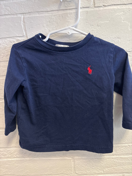 12m Polo Ralph Lauren Navy Tee