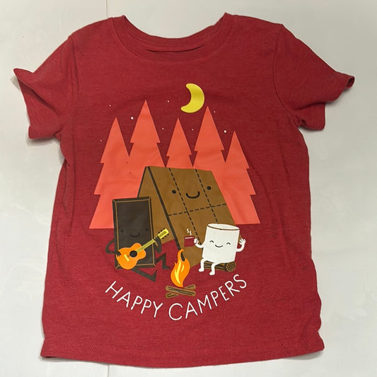 4T Happy Campers Tee