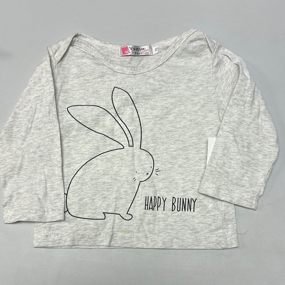 9-12m Happy Bunny Tee