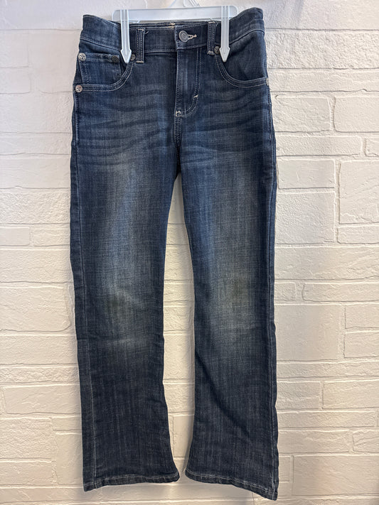 9 Slim Wrangler 20X Dark Wash Bootcut Jeans