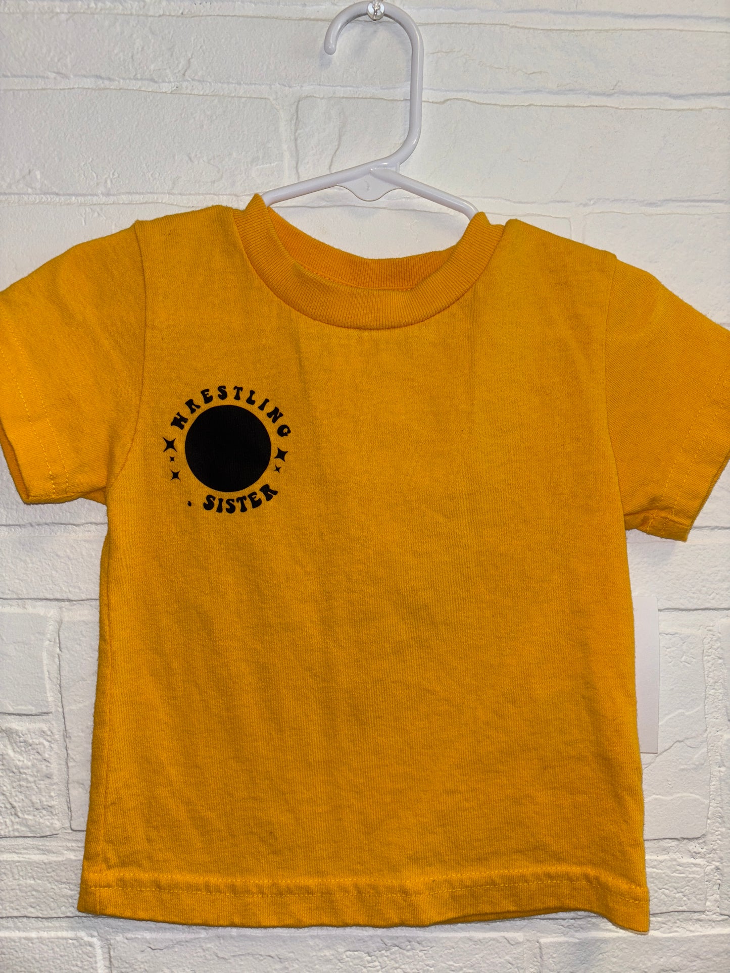 24m Yellow Westling Sister Short Sleeve Top