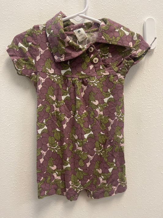 6/12m Kate Quinn Grape Romper