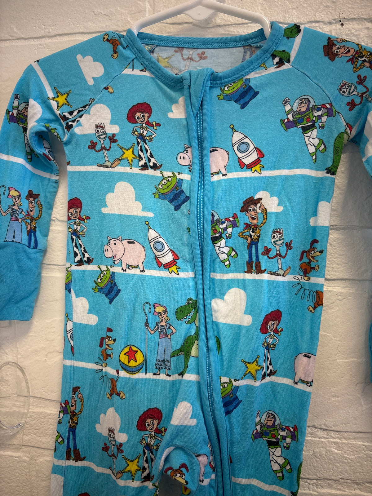 3-6m Little Sleepies Bamboo Toy Story Pajamas