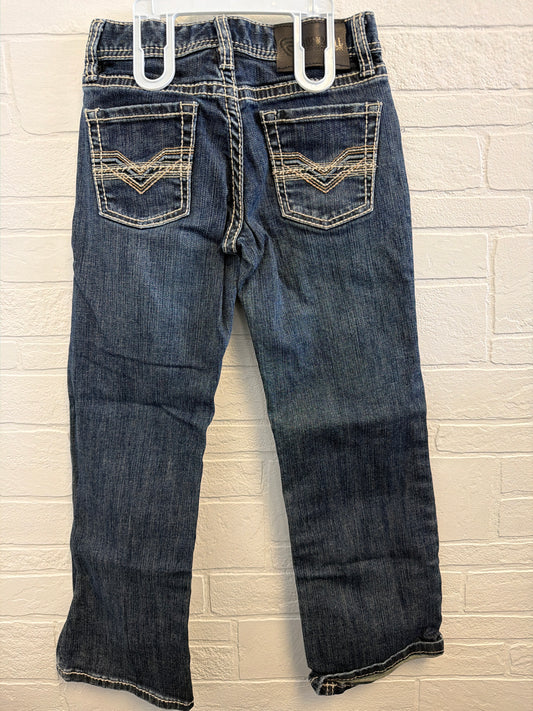 7R Rock & Roll Dark Wash Bootcut Jeans