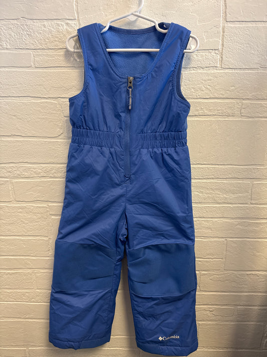 3t Columbia Blue Snow Bibs