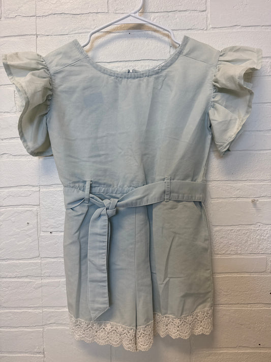 7-8 Kensie Girl Lace Bottom Romper