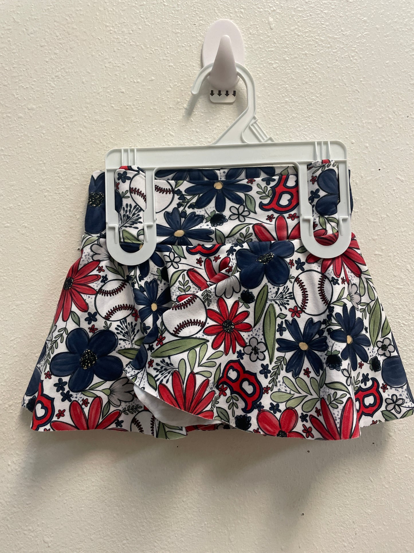 3t Red Sox Skort