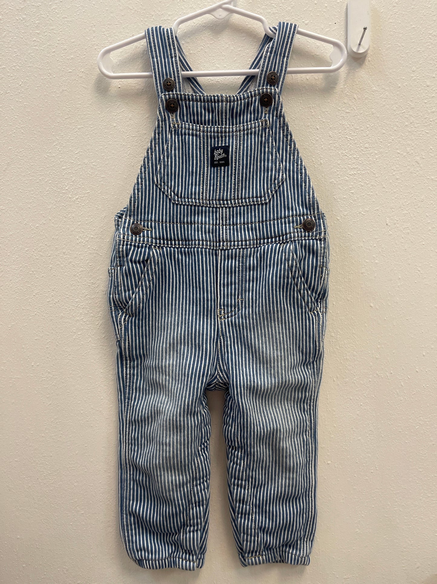 18m Osh Kosh Pinstripe Overall