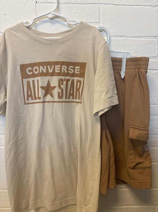 10-12 Converse Tan Short Set