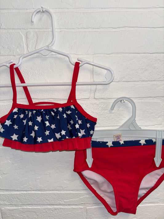 24m Red&Blue Star 2Piece Swim