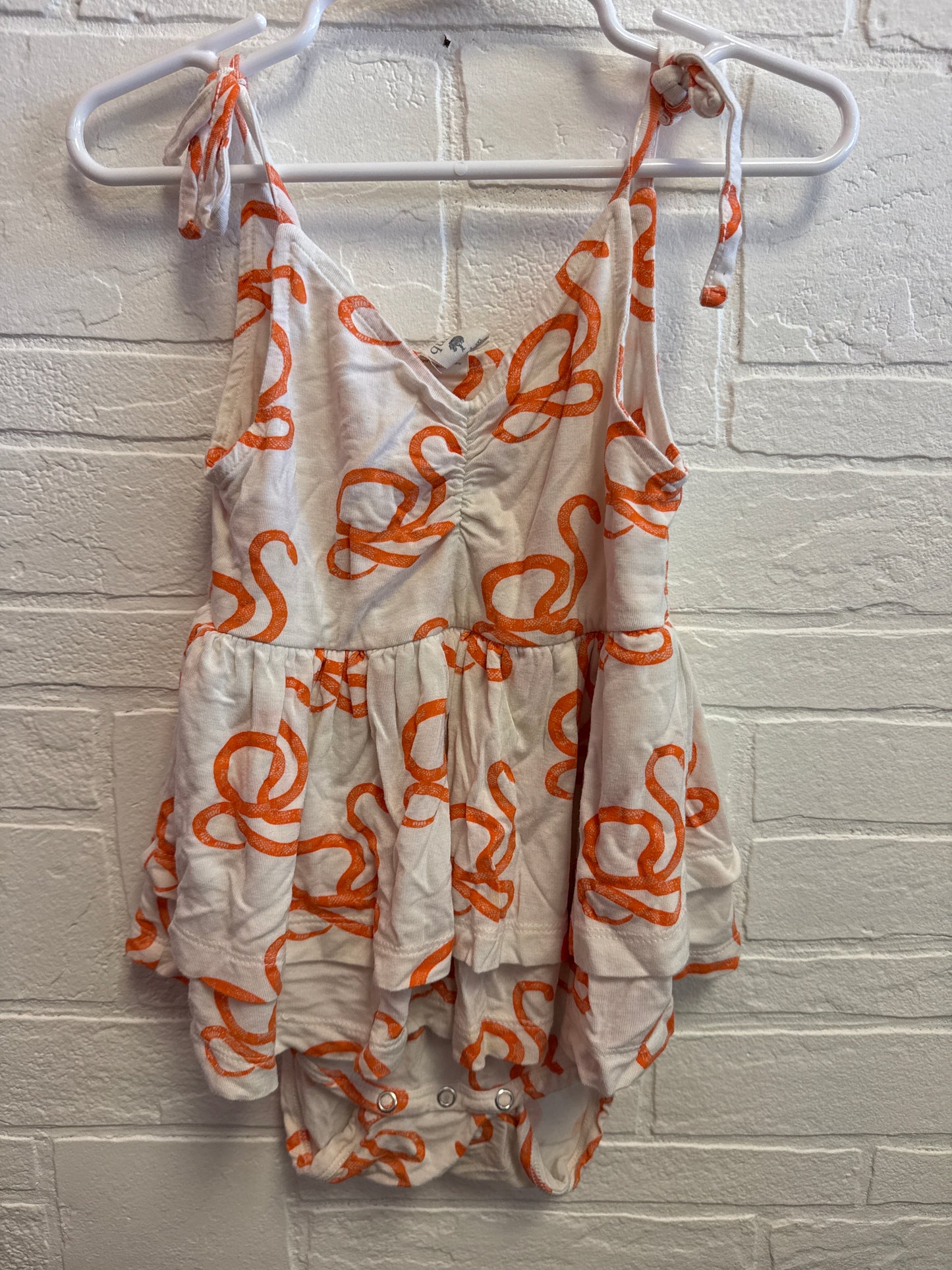 18-24m Kate Quinn Bamboo Snake Skirted Romper