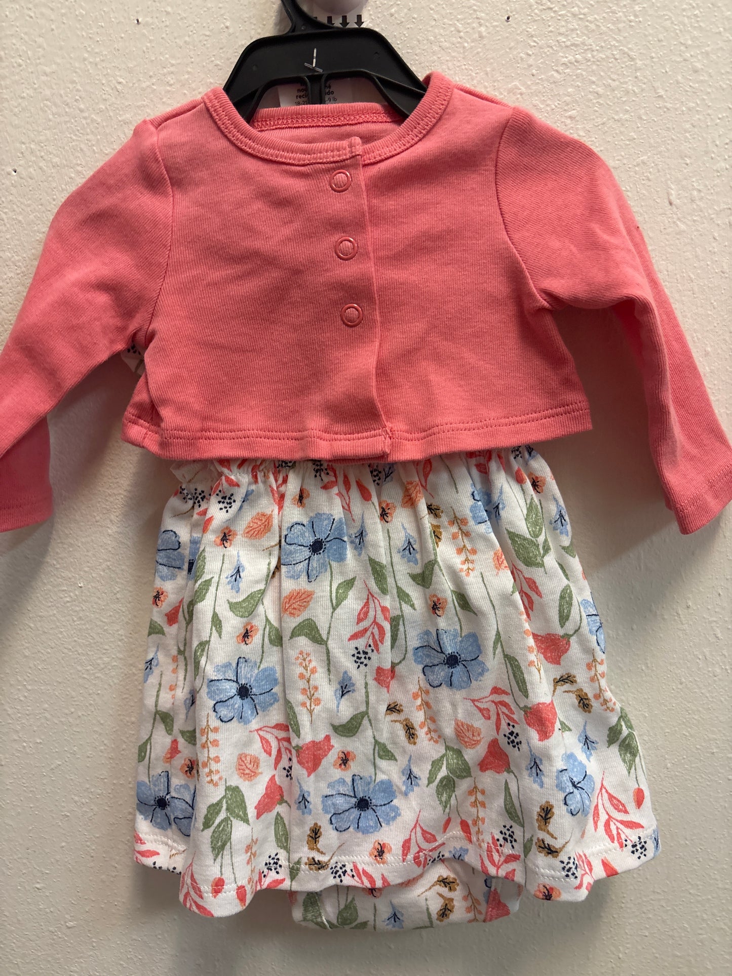 NB New Carters Dress + Cardigan