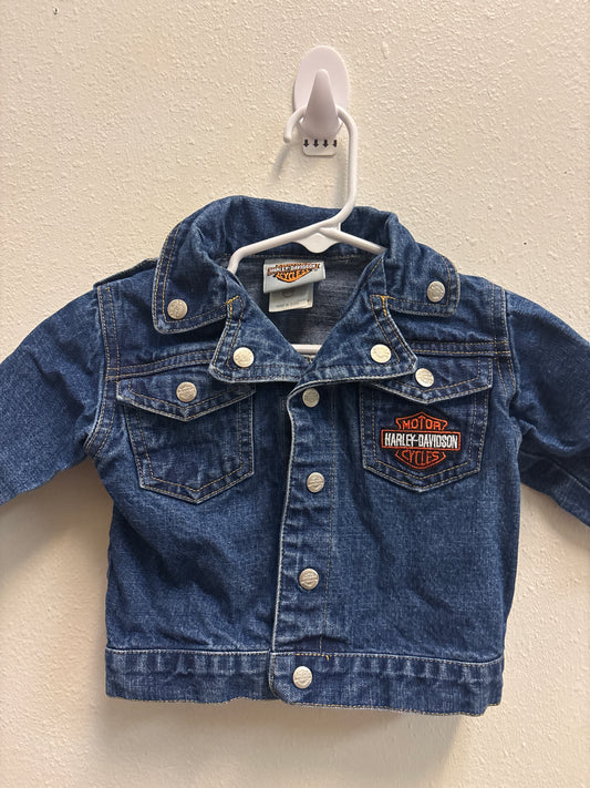 OS (12-24m) Harley Davidson Jean Jacket