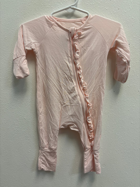 0-3m Pale Pink Bamboo Sleeper