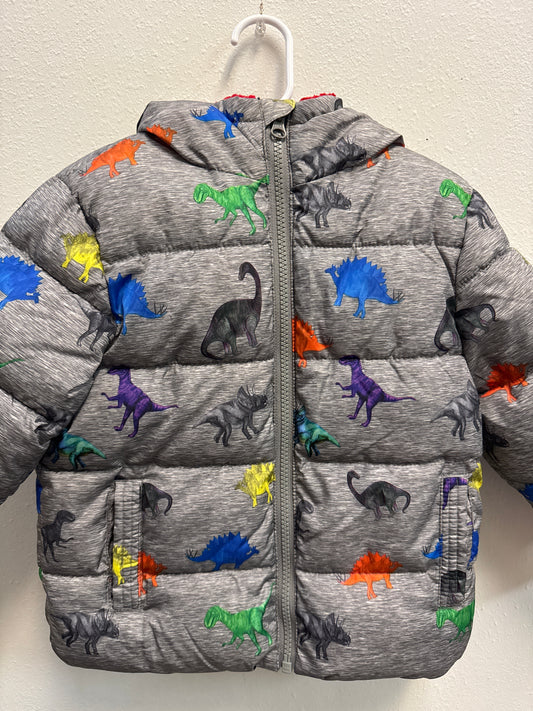 2t Swiss Tech Dino Puffer Coat