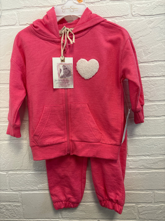 12m New Pink Jessica Simpson Sweat Outfit