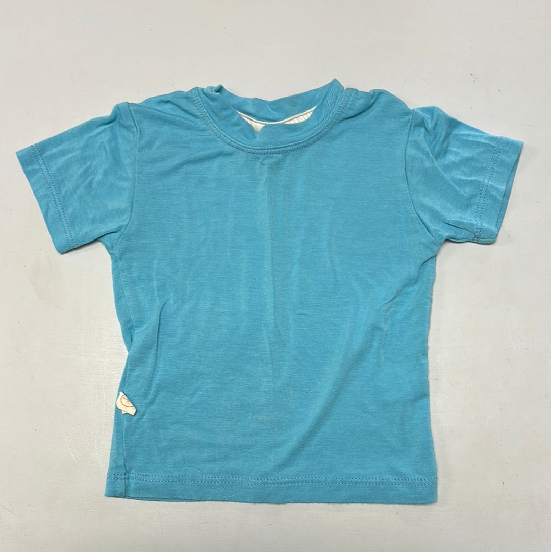 3-6 Tenth and Pine Bamboo Blue Tee