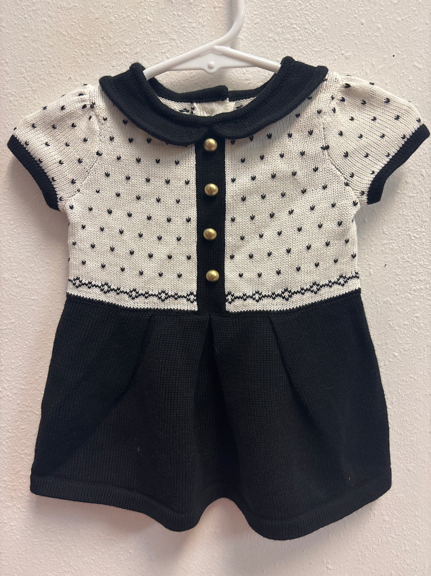 0-3m Janie and Jack Dress and Cardigan