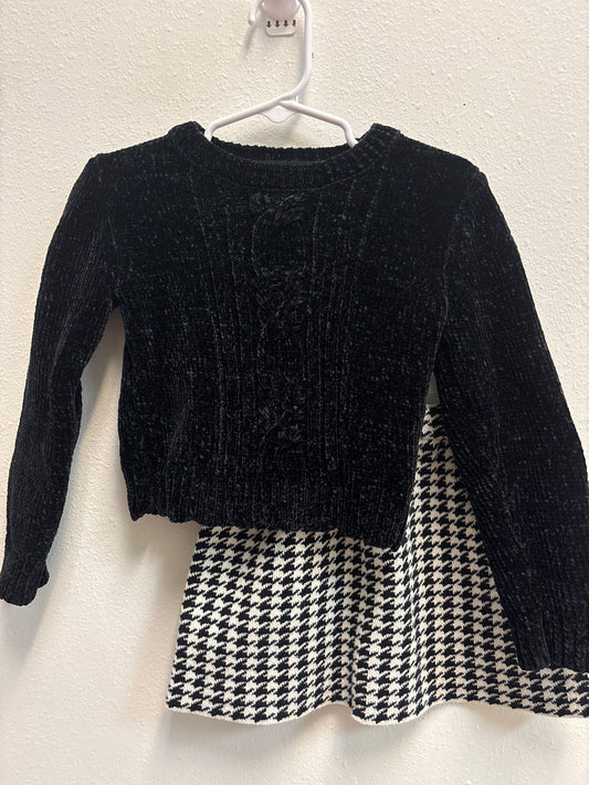 3T Chenille Sweater and Skirt