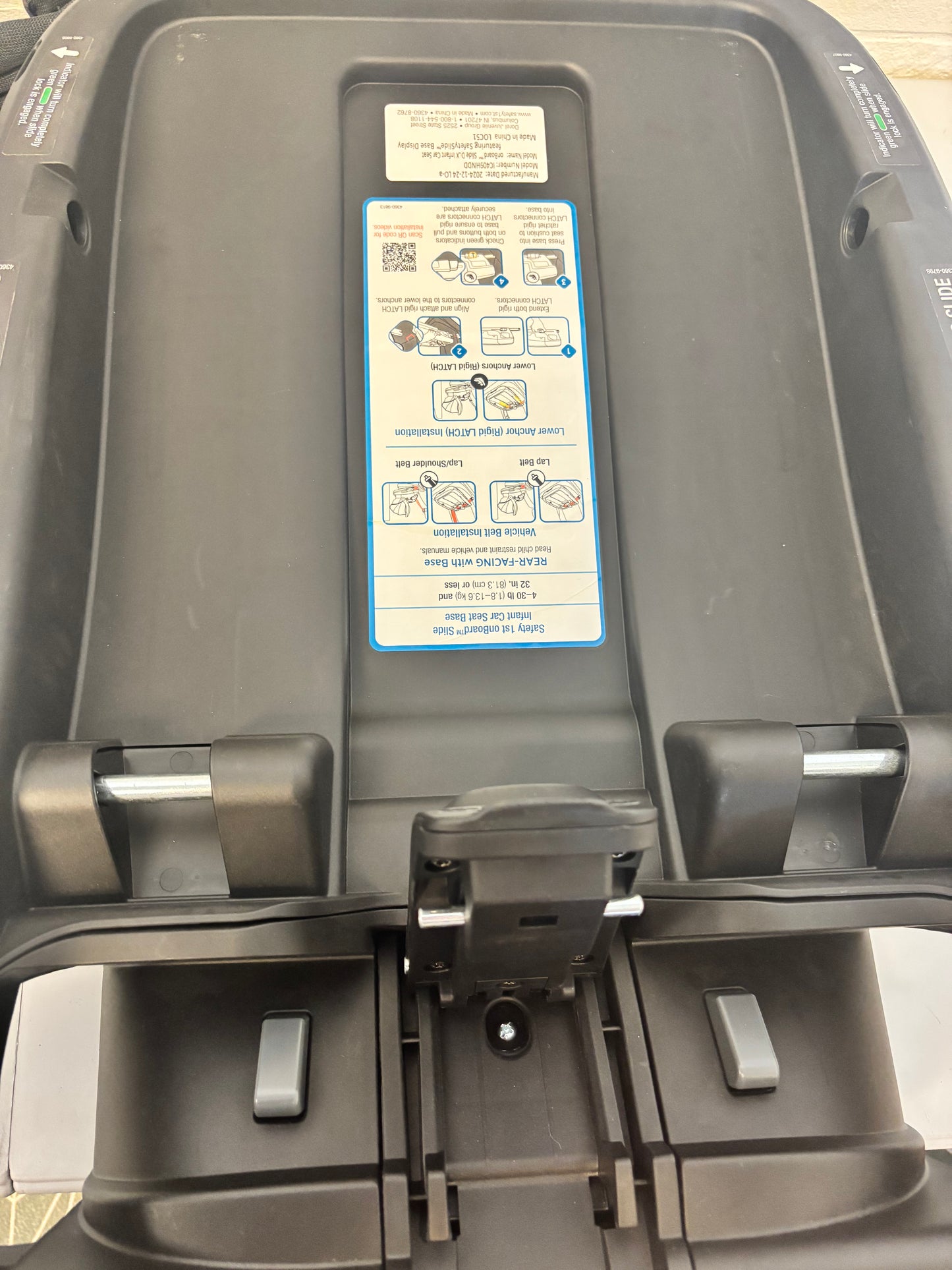 Safety 1st onBoard Slide Infant Car Seat featuring SafetySlide Base