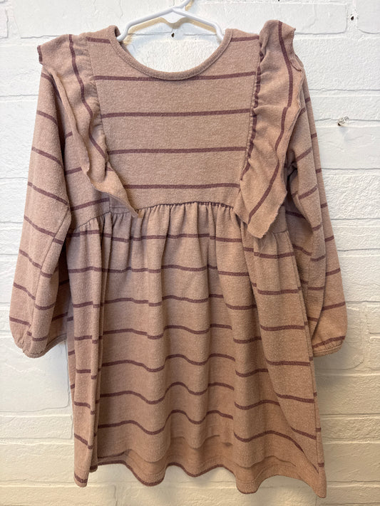 4 Zara Pink Stripe Dress