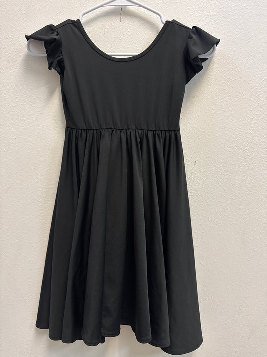 7 Dot Dot Smile Black Twirl Dress