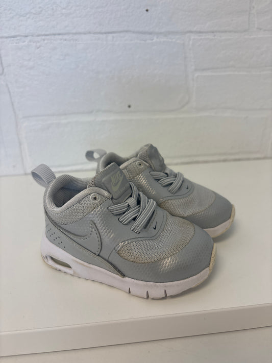 Size 4 Toddler Silver Nikes