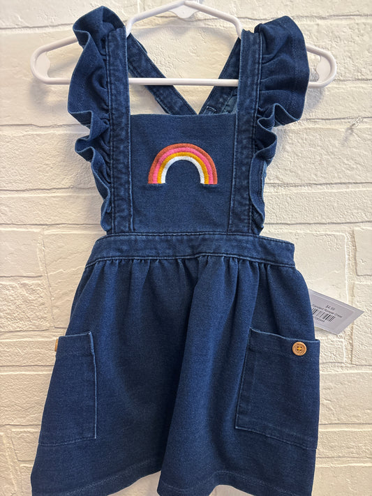 24m Denim Rainbow Overall Skirt