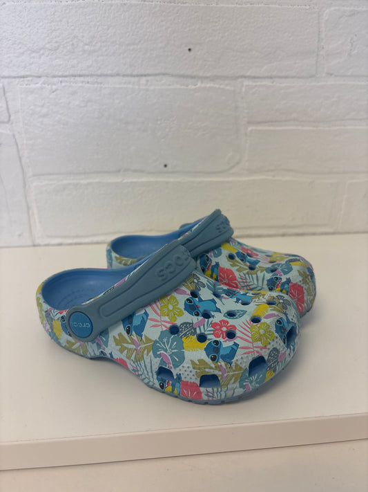 Size 9 Stitch Crocs