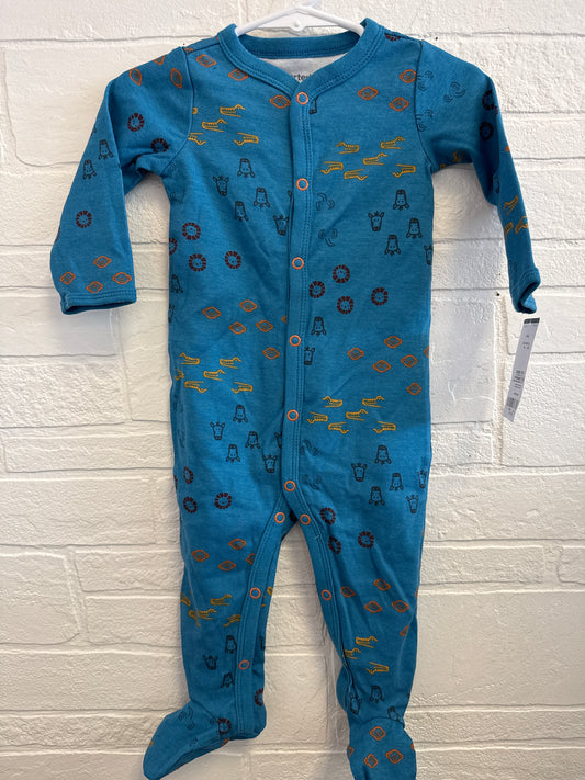 9m NEW Carters Blue Animal Sleeper