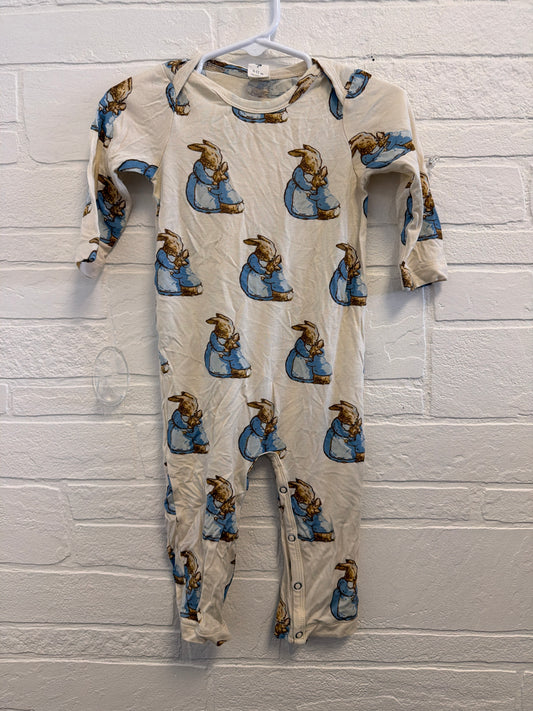 6-12m Kate Quinn Bamboo Mom/Baby Rabbit Romper