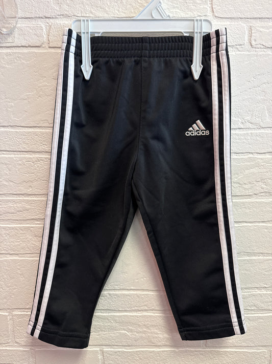 18m Adidas Black & White Athletic Pants