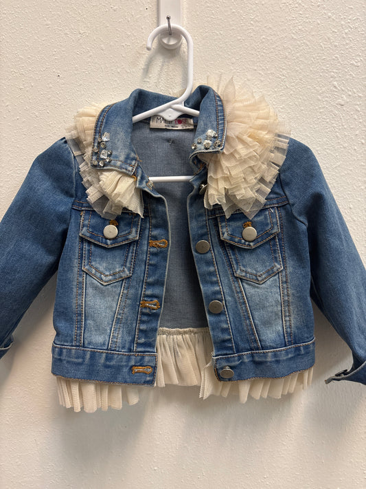 18-24m Denim + Tulle Jacket