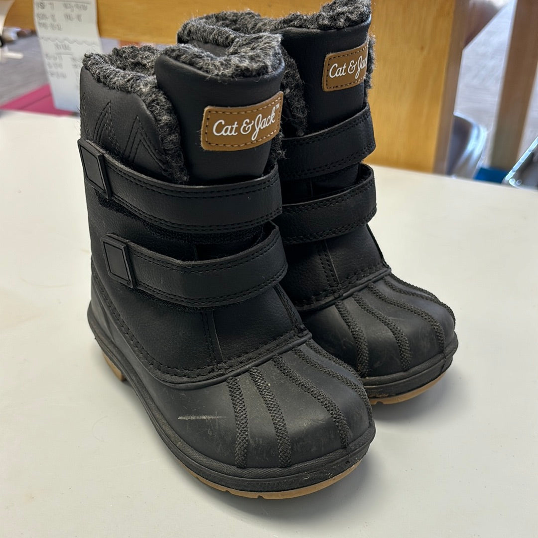 Size 9 Black Snow Boots