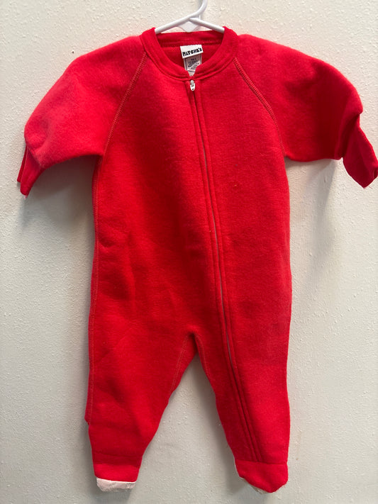 Size 1 (6-12m) Vintage Red Sleeper