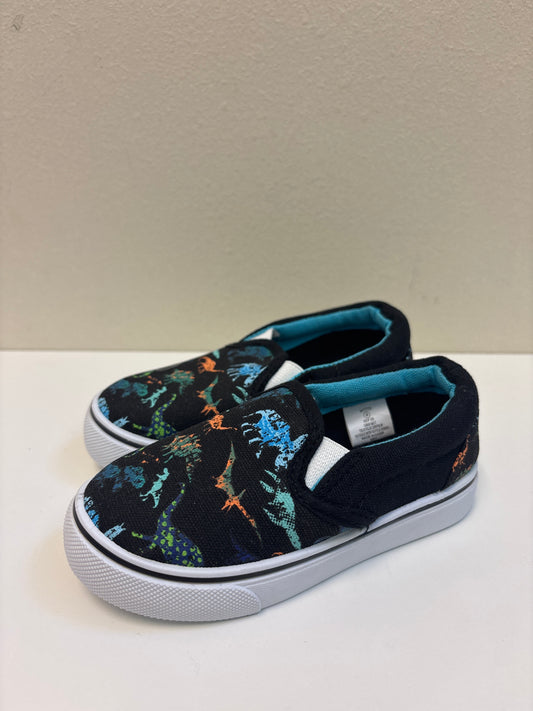 Size 8 Dino Slip Ons