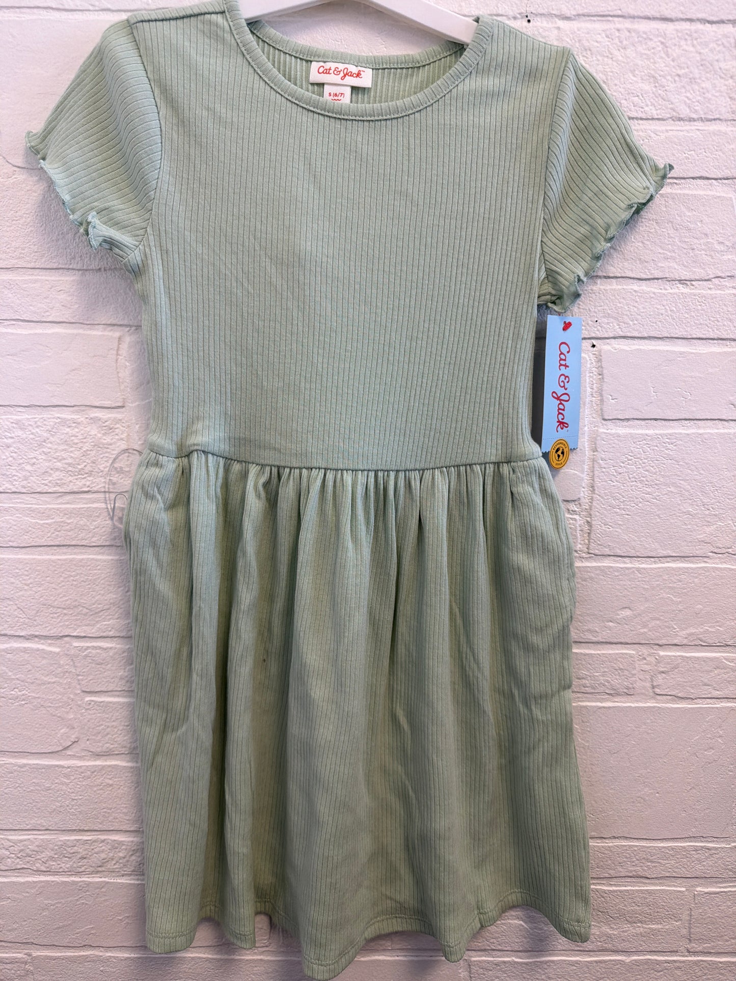 S(6-7) NEW Green Dress