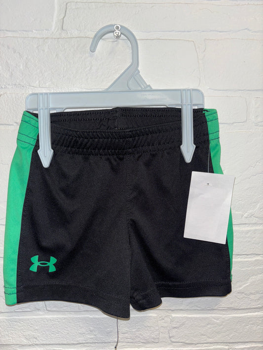 12m Under Armour Black & Green Short