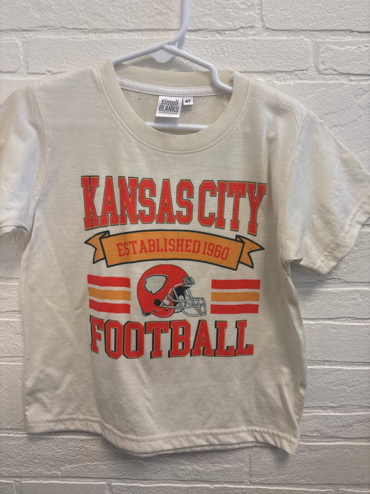 4T Kansas City Chiefs Football Tee
