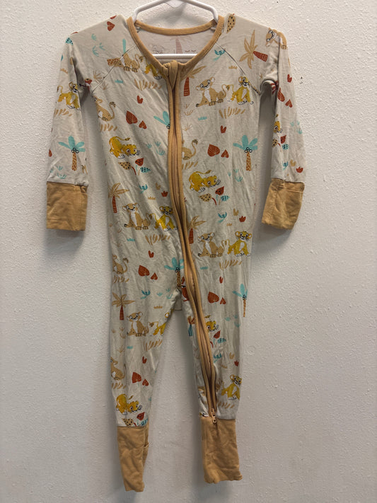 6-12m Little Sleepies Lion King Bamboo Sleeper