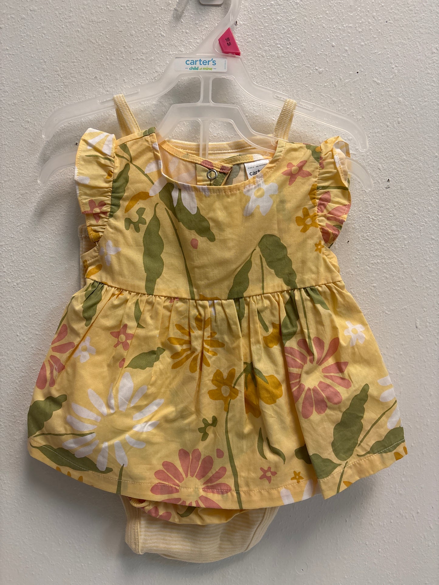 18m New Yellow Floral Set