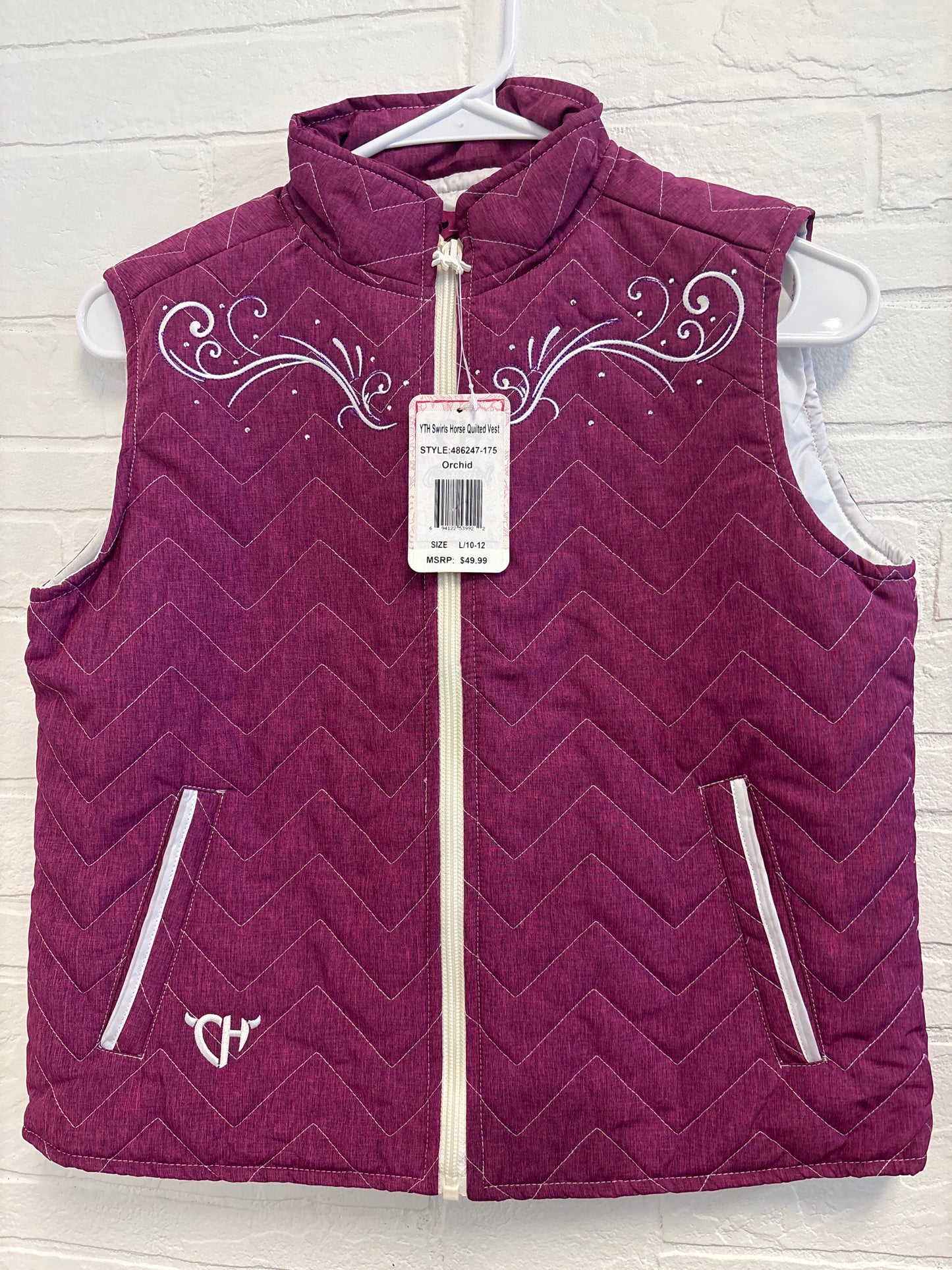 10-12 New Cowgirl Hardware Vest