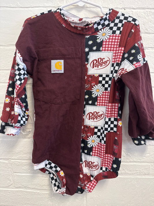 2t Carhartt/Dr. Pepper Bubble Romper