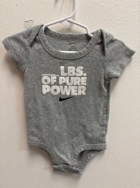 0-6m Nike Pure Power Onesie