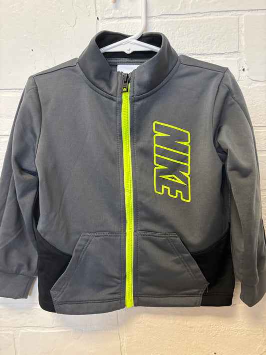 24m Gray + Green Nike Full Zip Jacket