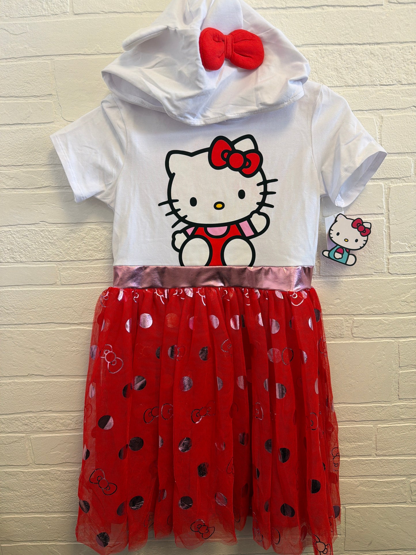10-12 NEW Hello Kitty Hooded Dress