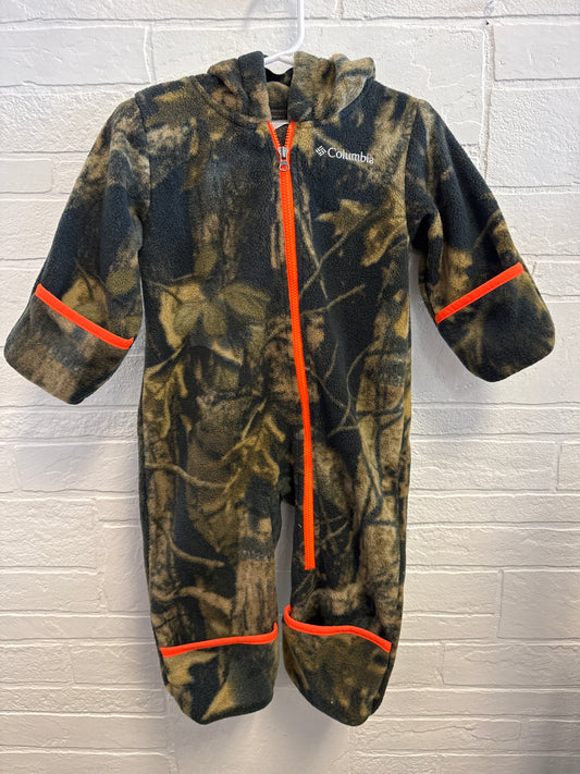 6-12m Columbia Camo Fleece Snow Bunting