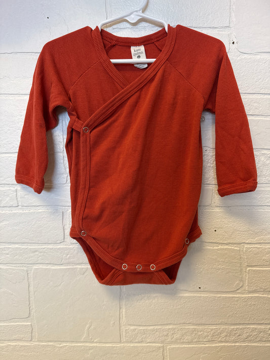 18-24m Kate Quinn Rust Long Sleeve Romper