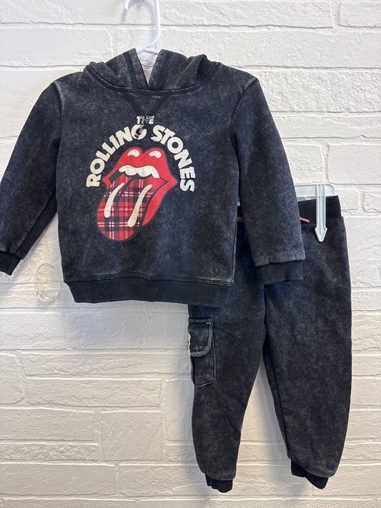 18m Rolling Stones Hoodie+Joggers Set