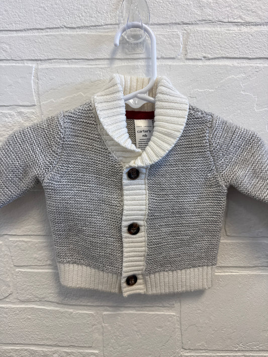 NB NEW Carters Gray Knit Sweater